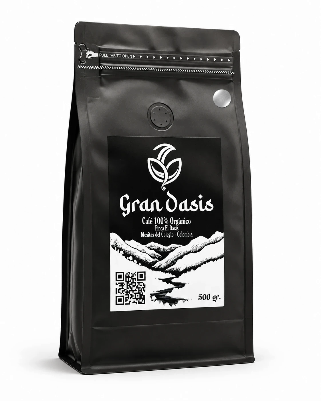 Café Gran Oasis Círculo Plateado de 500 gramos