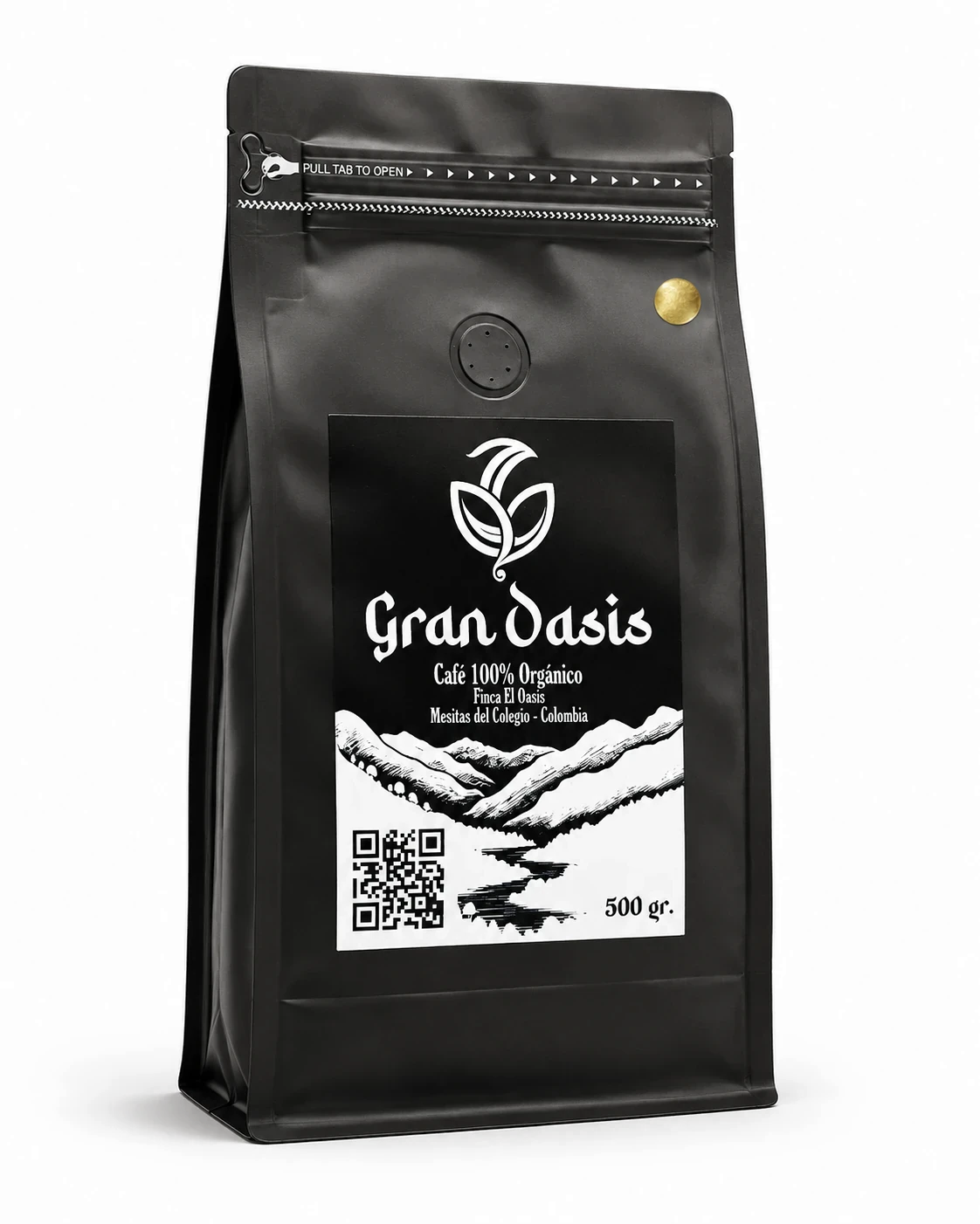 Café Gran Oasis Círculo Dorado de 500 gramos